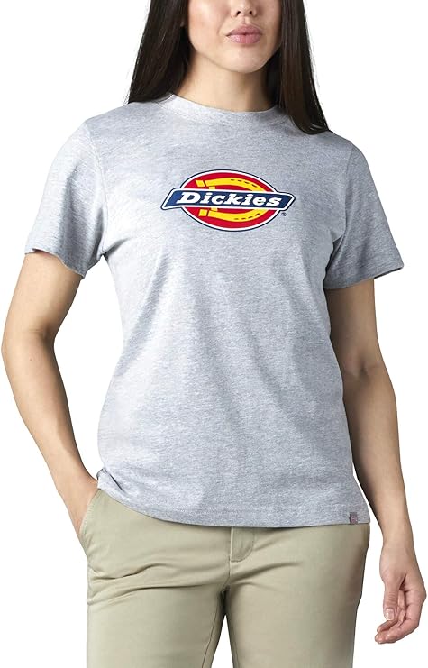 dickies 女式徽标图案短袖 t 恤